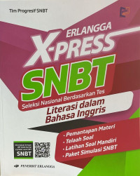 Image of ERLANGGA X-PRESS SNBT : LITERASI DALAM BAHASA INGGRIS