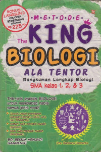 Image of Metode The King Biologi SMA ala Tentor