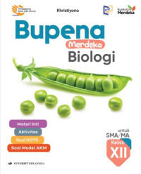 Image of Bupena Merdeka Biologi untuk SMA/MA Kelas XII