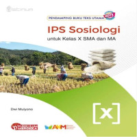 Image of IPS Sosiologi untuk kelas X SMA dan MA